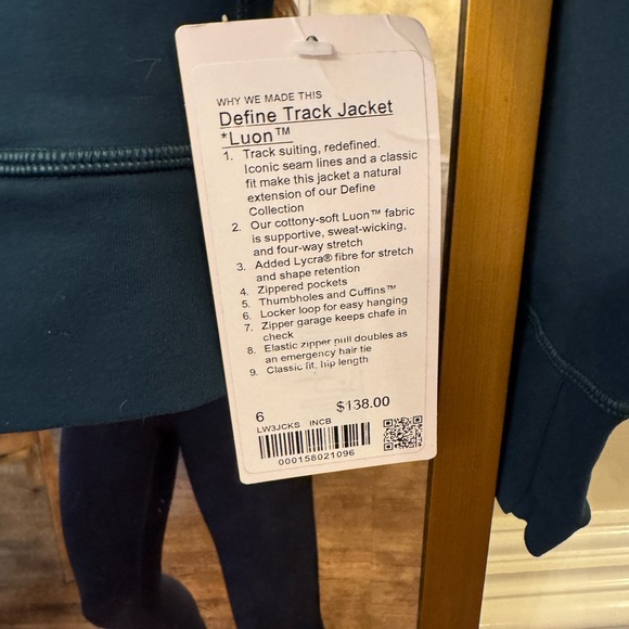 lululemon athletica Teal Lightweight Jacket - Picture 2 of 3